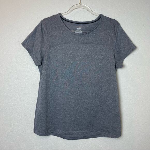 DANSKIN NOW Dark Heather Gray with Cutout in Back Size XL - Picture 1 of 6